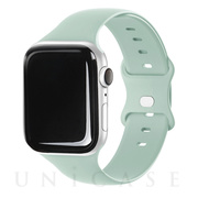 【Apple Watch バンド 45/44/42mm】SILICONE BAND (ライトミント) for Apple Watch SE/Series7/6/5/4/3/2/1