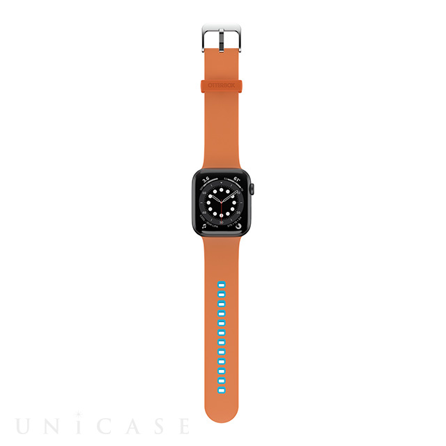 【Apple Watch バンド 41/40/38mm】WatchBand (Orange/Blue) for Apple Watch SE(第2/1世代)/Series9/8/7/6/5/4/3/2/1