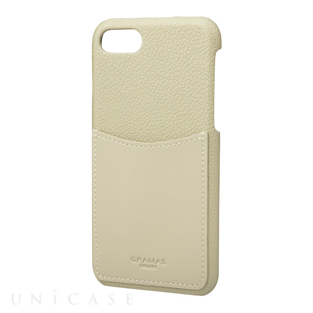 【iPhoneSE(第3/2世代)/8/7/6s/6 ケース】“Shrink” PU Leather Shell Case (Sage Green)