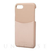 【iPhoneSE(第3/2世代)/8/7/6s/6 ケース】“Shrink” PU Leather Shell Case (Greige)
