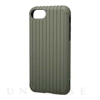 【iPhoneSE(第3/2世代)/8/7/6s/6 ケース】”Rib” Hybrid Shell Case (Khaki Green)