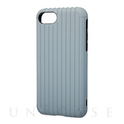 【iPhoneSE(第3/2世代)/8/7/6s/6 ケース】”Rib” Hybrid Shell Case (Blue Gray)