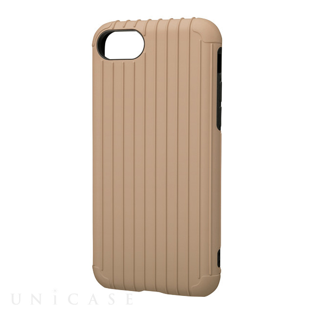 【iPhoneSE(第3/2世代)/8/7/6s/6 ケース】”Rib” Hybrid Shell Case (Sand Beige)