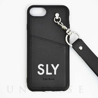【iPhoneSE(第3/2世代)/8/7/6s/6 ケース】SLY Die cutting_Case face (black)