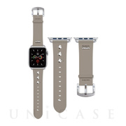 【Apple Watch バンド 45/44/42mm】ピーナッツ レザーバンド (スヌーピー) forApple Watch SE(第1世代)/Series7/6/5/4/3/2/1