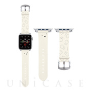【Apple Watch バンド 45/44/42mm】ミッフィー レザーバンド (フェイス) forApple Watch SE(第2/1世代)/Series8/7/6/5/4/3/2/1