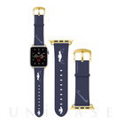 【Apple Watch バンド 41/40/38mm】サンリオキャラクターズ レザーバンド (シナモロール) for Apple Watch SE/Series7/6/5/4/3/2/1