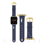 【Apple Watch バンド 45/44/42mm】サンリオキャラクターズ レザーバンド (シナモロール) forApple Watch SE(第2/1世代)/Series8/7/6/5/4/3/2/1