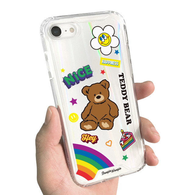 【iPhoneSE(第3/2世代)/8/7 ケース】オーロラケース (Teddy Bear)goods_nameサブ画像
