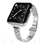 【Apple Watch バンド 45/44/42mm】JUBILEE METAL BAND (シルバー) for Apple Watch SE/Series7/6/5/4/3/2/1