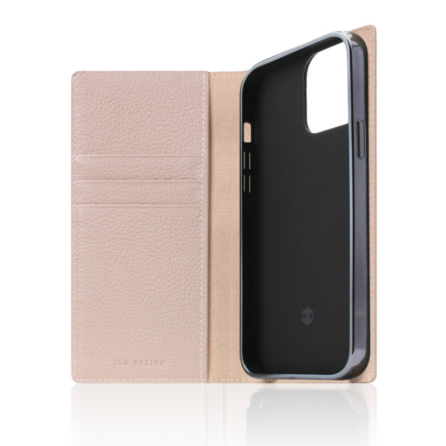 【iPhone13 mini ケース】Full Grain Leather Case (ライトクリーム)サブ画像