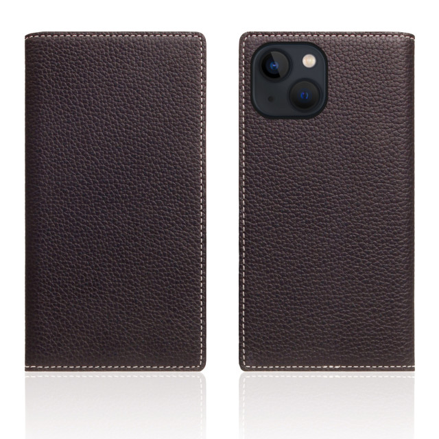 【iPhone13 mini ケース】Full Grain Leather Case (ブラウンクリーム)サブ画像