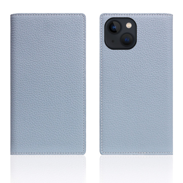 【iPhone13 mini ケース】Full Grain Leather Case (パウダーブルー)サブ画像