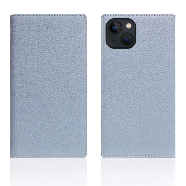 【iPhone13 ケース】Full Grain Leather Case (パウダーブルー)サブ画像