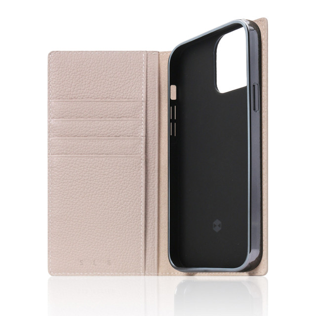 【iPhone13 Pro ケース】Full Grain Leather Case (ライトクリーム)サブ画像