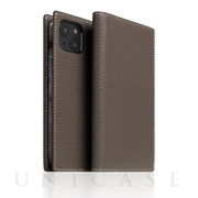 【iPhone13 ケース】Full Grain Leather Case (エトフクリーム)