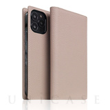 【iPhone13 Pro Max ケース】Full Grain Leather Case (ライトクリーム)
