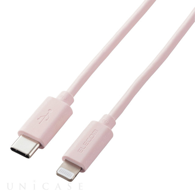 USB-C to Lightningケーブル (スタンダード) (ピンク)