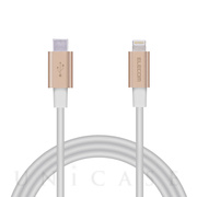 USB-C to Lightningケーブル (耐久仕様) (1.0m ゴールド)