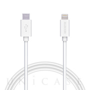 USB-C to Lightningケーブル (やわらか) (1.2m ホワイト)