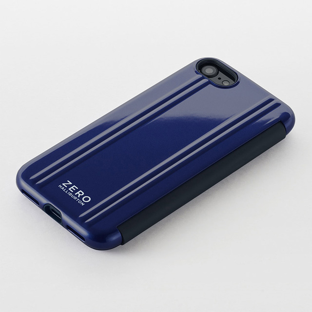 【アウトレット】【iPhoneSE(第3/2世代)/8/7 ケース】ZERO HALLIBURTON Hybrid Shockproof Flip case for iPhoneSE(第3世代)(Blue)goods_nameサブ画像