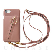 【アウトレット】【iPhoneSE(第3/2世代)/8/7 ケース】Clutch Ring Case for iPhoneSE(第3世代)(gray pink)
