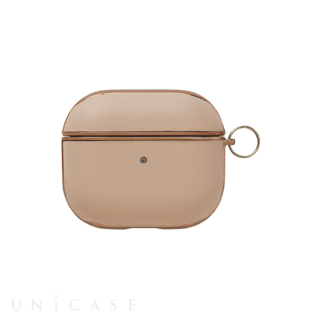 【アウトレット】【AirPods(第3世代) ケース】AirPods Texture Case(smooth-beige)