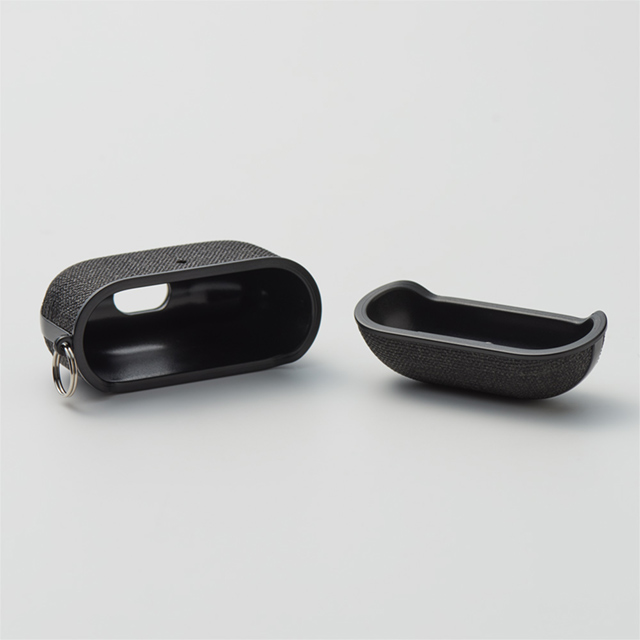 【アウトレット】【AirPods(第3世代) ケース】AirPods Texture Case(fabric-black)サブ画像