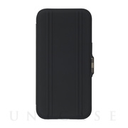 【アウトレット】【iPhone13 Pro ケース】ZERO HALLIBURTON Hybrid Shockproof Flip Case for iPhone13 Pro (Black)