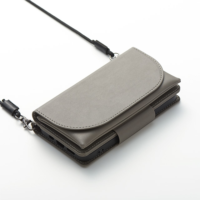 【アウトレット】【iPhone13 Pro ケース】Teshe basic flip case for iPhone13 Pro (khaki)サブ画像