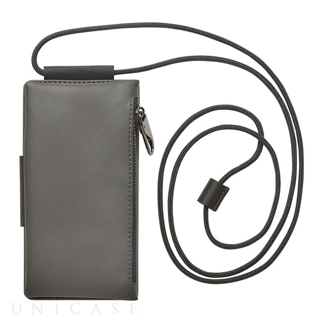 【アウトレット】【iPhone13 ケース】Teshe light flip case for iPhone13 (charcoal)