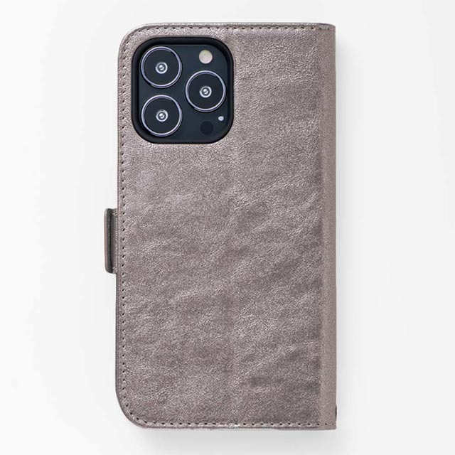 【アウトレット】【iPhone13 Pro ケース】Daily Wallet Case for iPhone13 Pro (silver)サブ画像