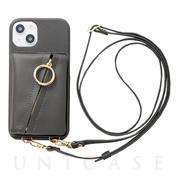 【アウトレット】【iPhone13 ケース】Clutch Ring Case for iPhone13 (dark gray)