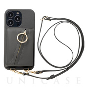 【アウトレット】【iPhone13 Pro ケース】Clutch Ring Case for iPhone13 Pro (dark gray)