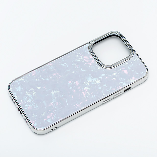 【アウトレット】【iPhone13 ケース】Glass Shell Case for iPhone13 (lilac)