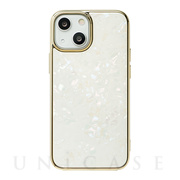 【アウトレット】【iPhone13 mini/12 mini ケース】Glass Shell Case for iPhone13 mini (gold)