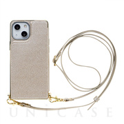 【アウトレット】【iPhone13 mini ケース】Cross Body Case for iPhone13 mini (pearl silver)