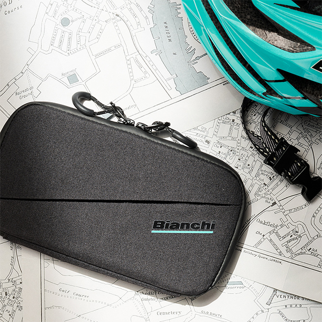 【アウトレット】Bianchi Water Repellent Smartphone Pouch (black)サブ画像