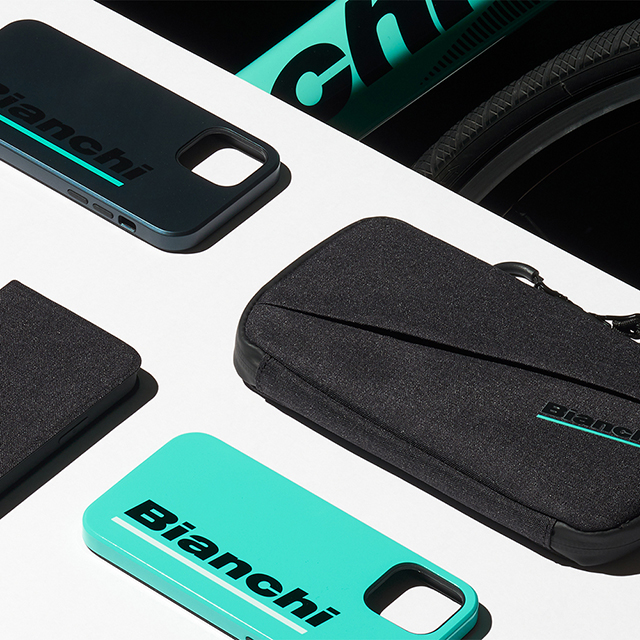 【アウトレット】Bianchi Water Repellent Smartphone Pouch (black)サブ画像