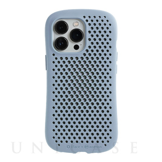 【iPhone13 Pro ケース】iFace × AndMesh MESH Grip Case (ペールブルー)