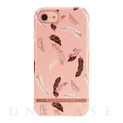 【iPhoneSE(第3/2世代)/8/7 ケース】Feathers - Rose gold details