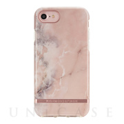 【iPhoneSE(第3/2世代)/8/7 ケース】Pink Marble - Rose Gold details
