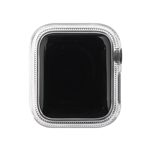 【Apple Watch バンド 41mm】保護ケース付きクリアチェーンバンド (クリア) for Apple Watch Series8/7サブ画像