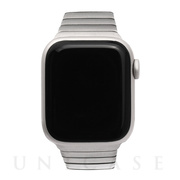 【Apple Watch バンド 45/44/42mm】プレミアムメタルバンド (シルバー) forApple Watch SE(第2/1世代)/Series8/7/6/5/4/3/2/1