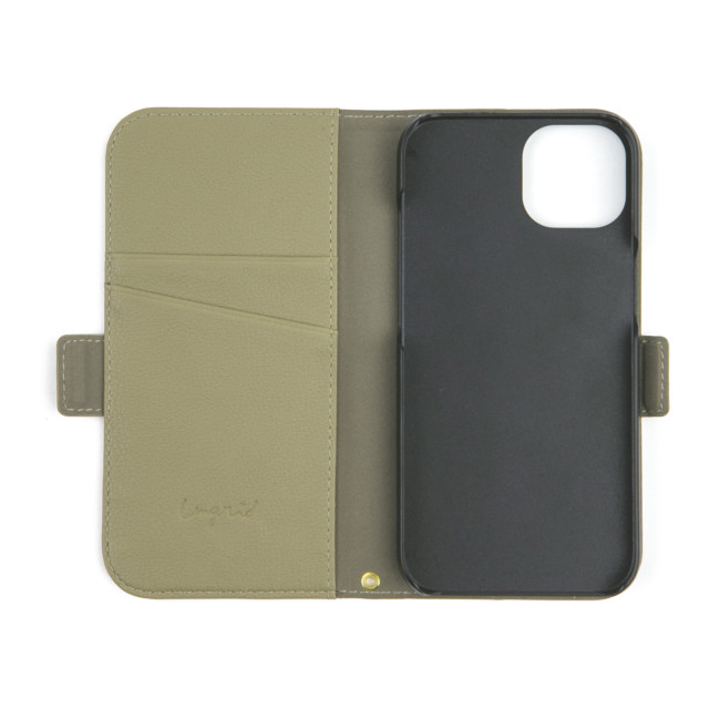 【iPhone12/12 Pro ケース】Book Type Case (KHAKI)サブ画像