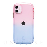 【iPhone11/XR ケース】iFace Look in Clear Lollyケース (ピーチ/サファイア)