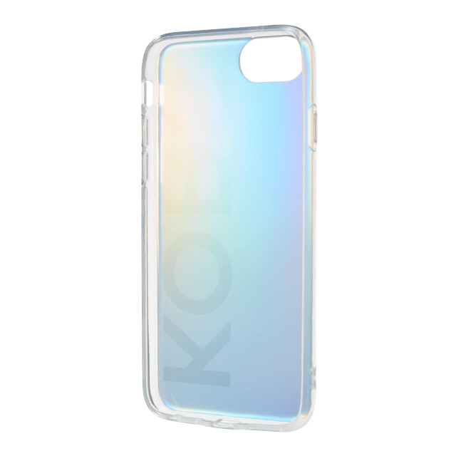【iPhoneSE(第3/2世代)/8/7 ケース】IML Case Logo (White/Aurora)サブ画像