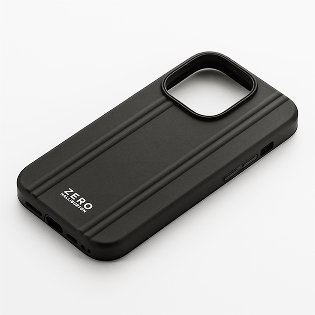 【iPhone14/13 ケース】ZERO HALLIBURTON Hybrid Shockproof Case (Black)サブ画像