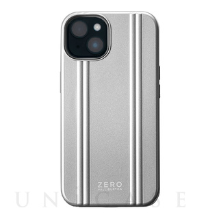 【iPhone14 ケース】ZERO HALLIBURTON Hybrid Shockproof Case (Silver)