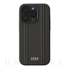 【iPhone14 Pro ケース】ZERO HALLIBURTON Hybrid Shockproof Case (Black)